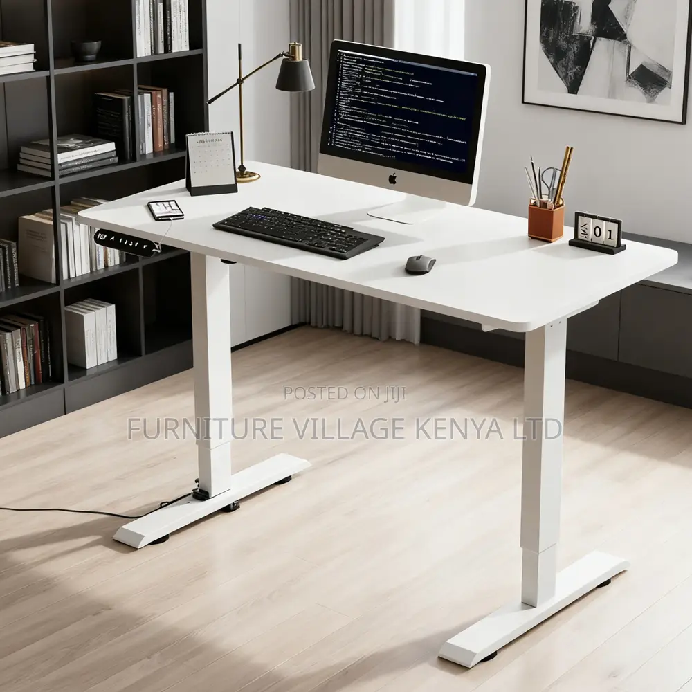 Standing Desk; 1.4 Meter Automatic Electric Adjustable Office Desk