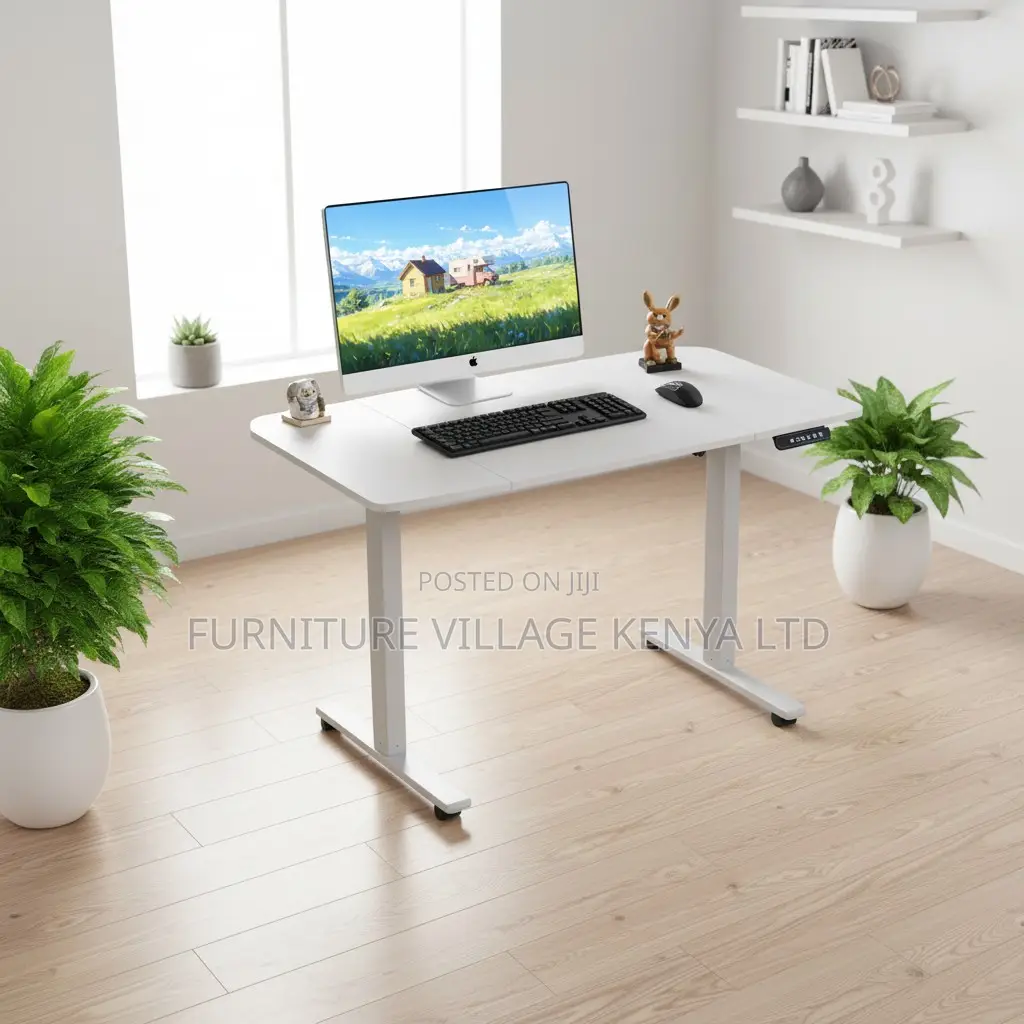 Standing Desk; 1.4 Meter Automatic Electric Adjustable Office Desk