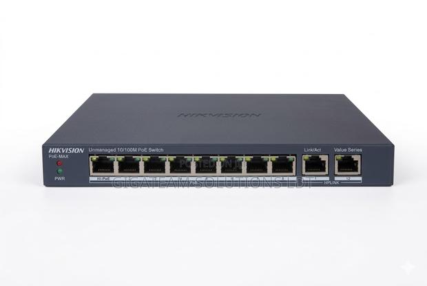 Hikvision Ds-3e1310p-Ei/M 8 Port Fast Ethernet Smart Poe Switch