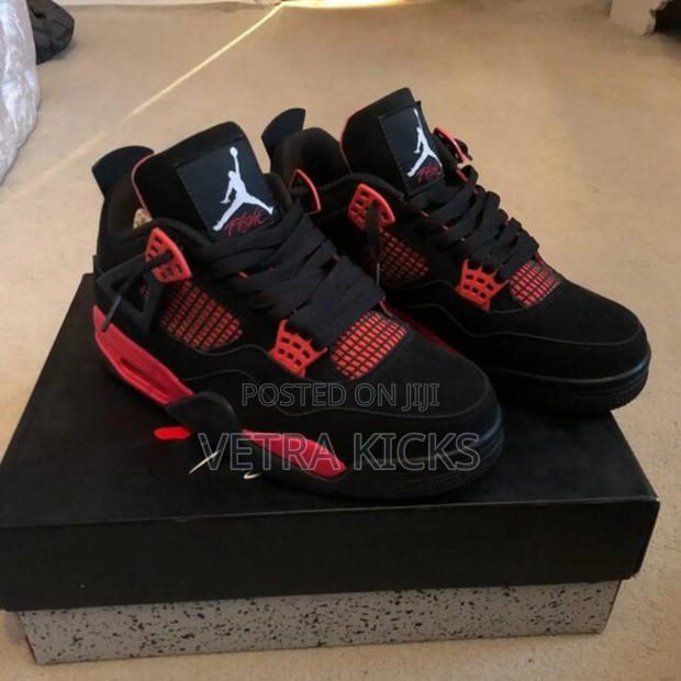 Air Jordan 4 Thunder Red Shoes