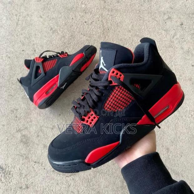 Air Jordan 4 Thunder Red Shoes - thumbnail 2