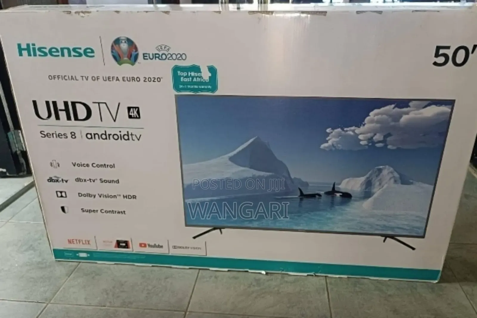 Wifi Connectivity Hisense Series8 Smart Tv 50 Inch