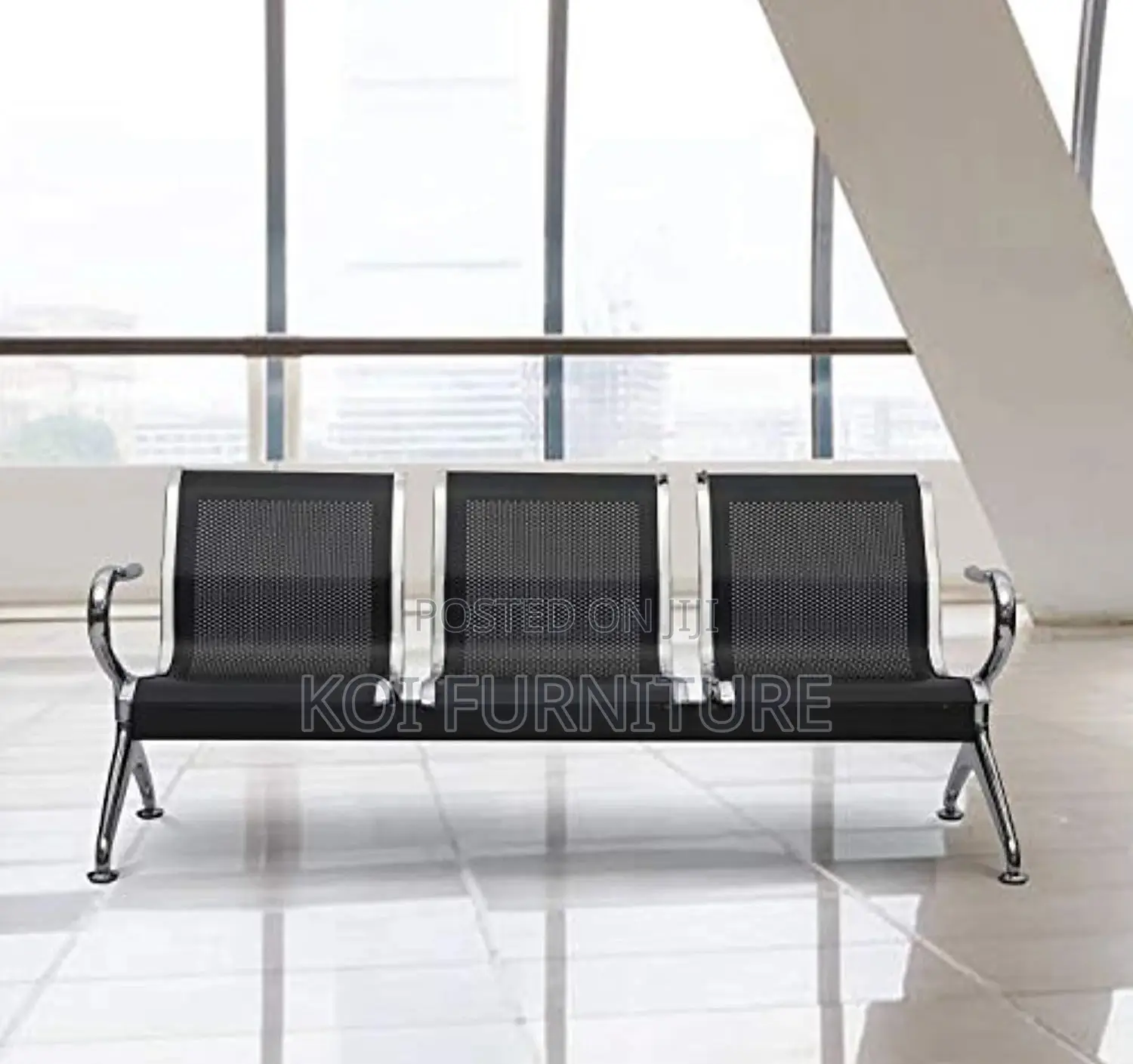Office Bench : Airport Office Reception Bench