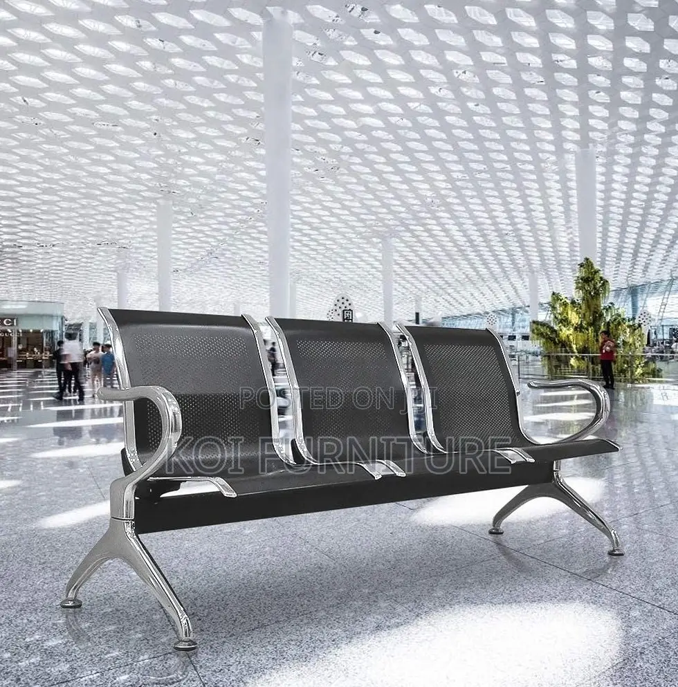 Office Bench : Airport Office Reception Bench