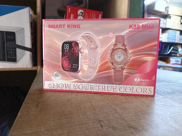 Smart King Mini Smart Watch – 3 Straps Set - main view