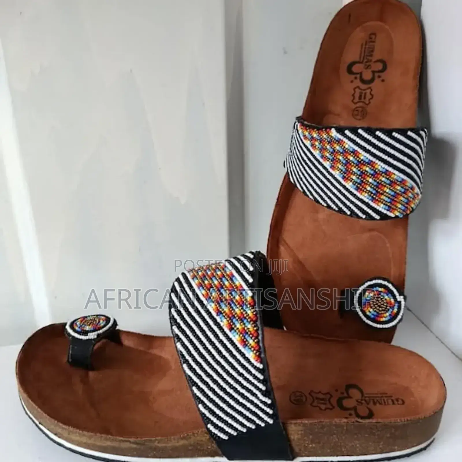 Maasai Crafted Sandals With Beads