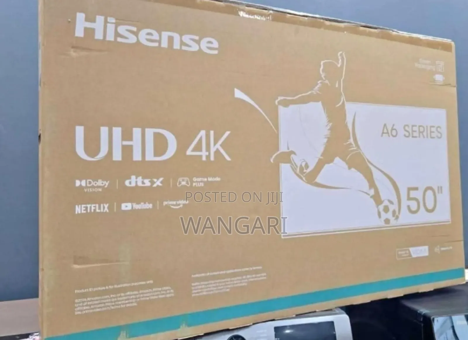 Restocked Uhd Hisense A6 Series Smart Tv 50 Inch