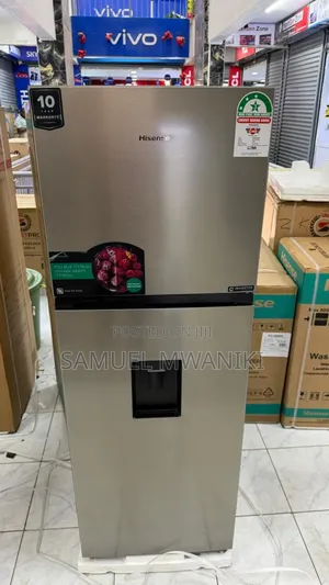 Hisense 320l Double Door No Frost Fridge With Water Dispenser