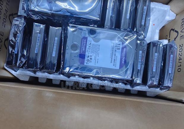 Wd Purple 1tb Dvr Nvr Hard Disk For Cctv Recording