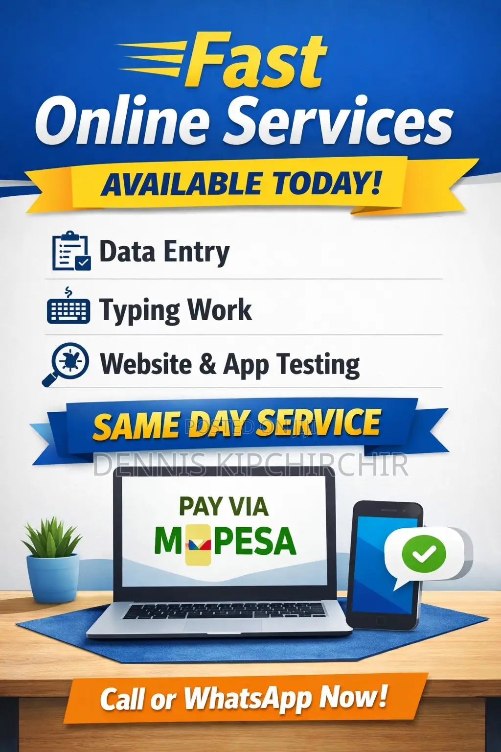 Fast Online Services – Data Entry, Typing Tasks (Available Today)