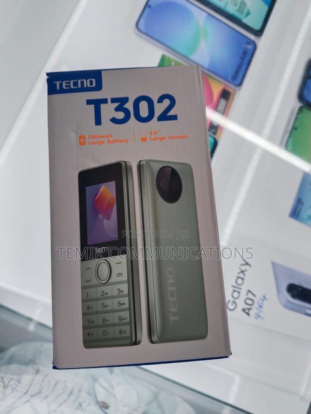 New Tecno T302 Black - thumbnail 2