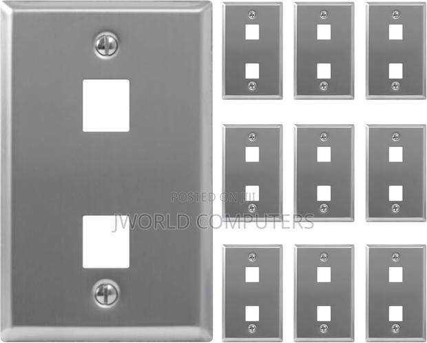 Aico 2 Ports Faceplate - main view