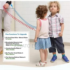 Anti-Lost Toddler Safety Wrist Link Harness - Child Safety Leash