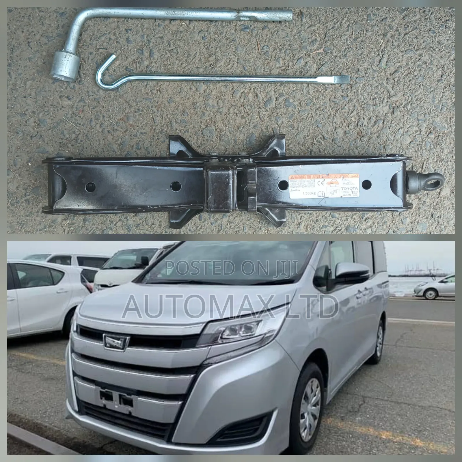 Toyota Noah,Voxy,Esquire Yr2014+ Scissors Jack,Handle,Spanner