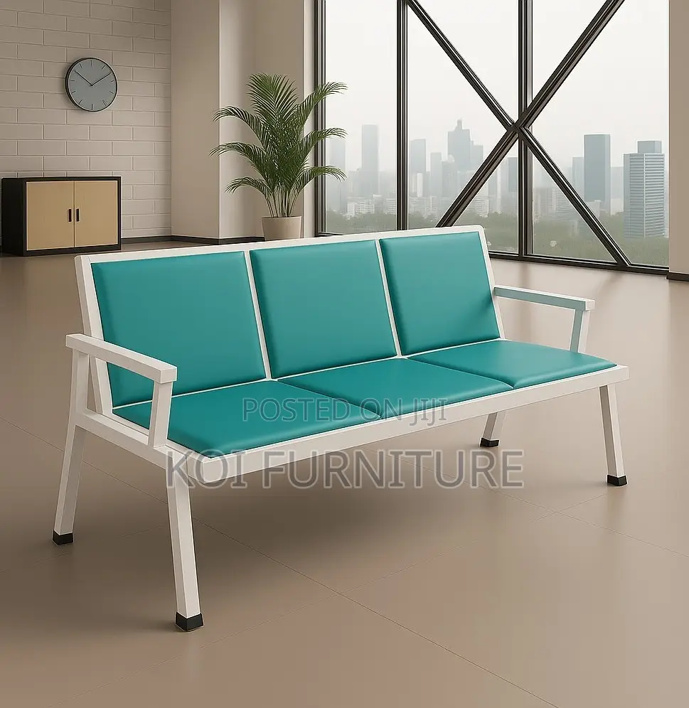 Office Bench : E Green Heavy Duty Waiting Bench