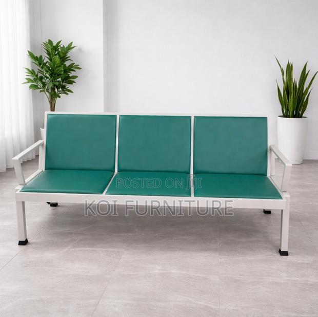 Office Bench : E Green Heavy Duty Waiting Bench - thumbnail 9