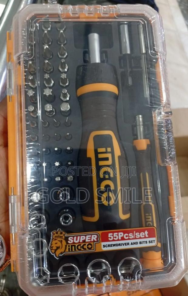 Inc-co 55pcs Screwdriver And Bits Set