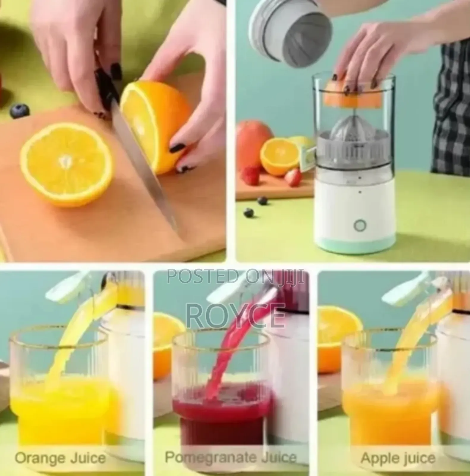 Rechargeable Citrus Juicer