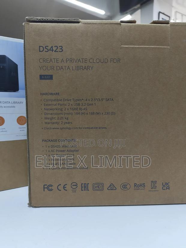 Synology Diskstation Ds423 (4-Bay) - thumbnail 4