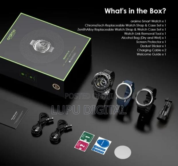 Oraimo Watch Pro X Osw-851h 1.43'' Amoled Ip68 Smart Watch