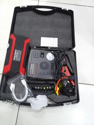 12v 99800mah Car Jump Starter Multi-Purpose With Tire Inflator