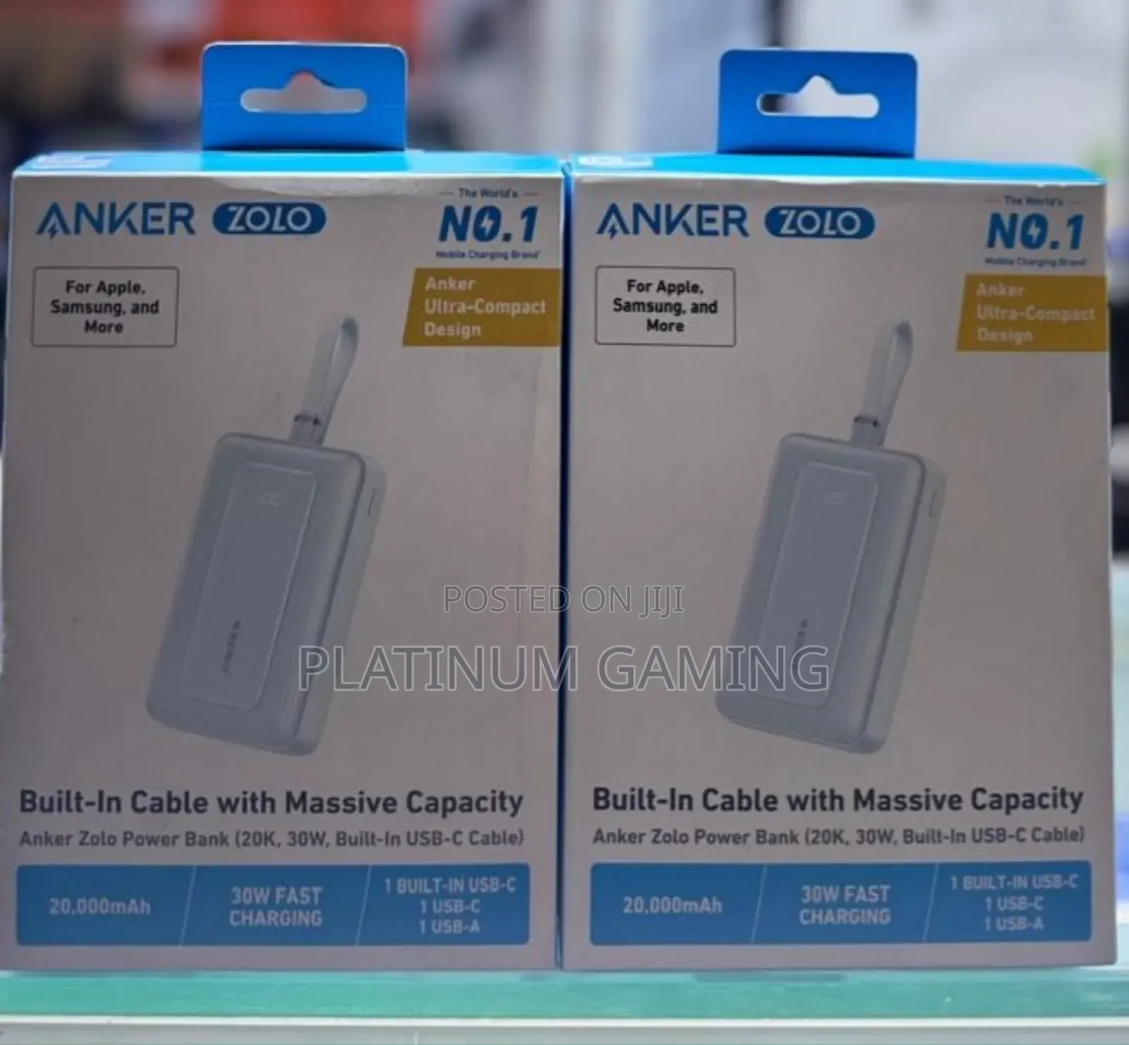 Anker Zolo Power Bank.