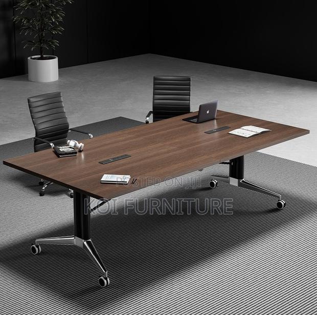 Office Table : Modern Foldable Conference Table - thumbnail 4