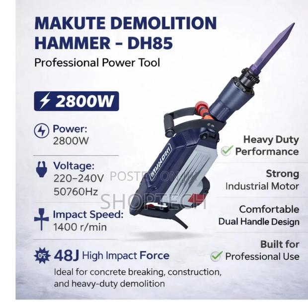 Makute Demolition Hammer _Dh85