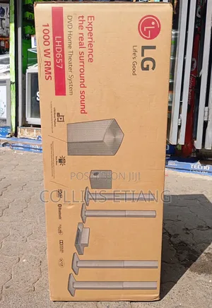 Lg (Lhd657) 5.1ch 1000w Tall Boy Home Theatre .