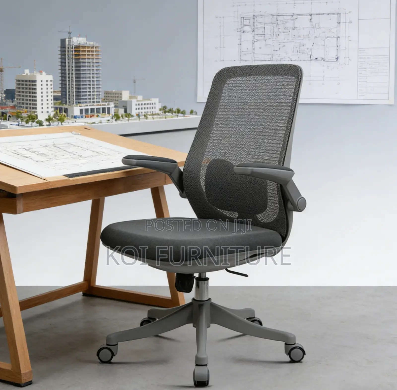 Office Chair : Modern Ergonomic Mesh Office Chair