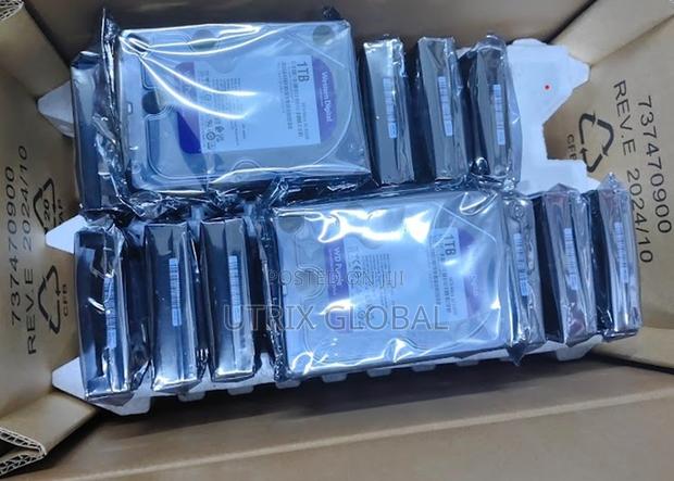 1tb Wd Surveillance Hard Disk For Security Camera Systems