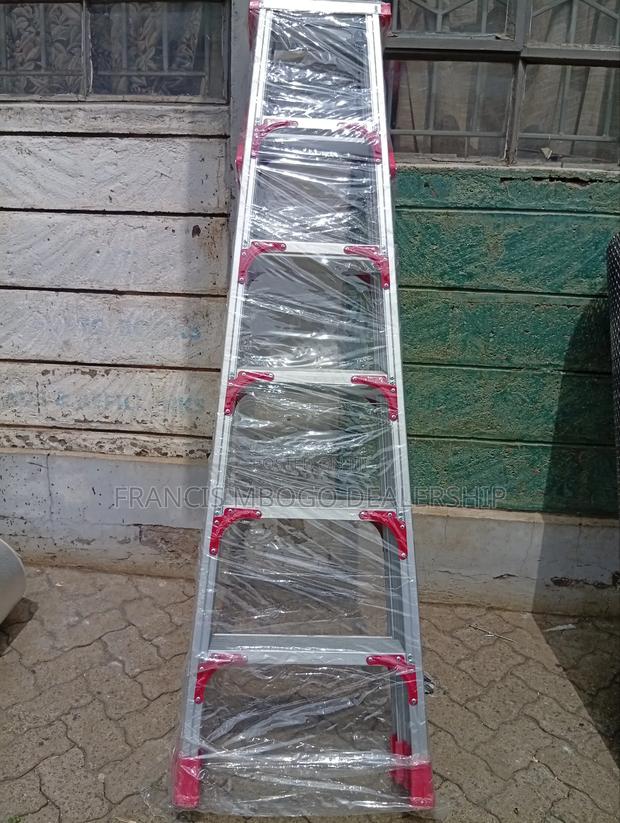 6ft Aluminium Ladder - thumbnail 2