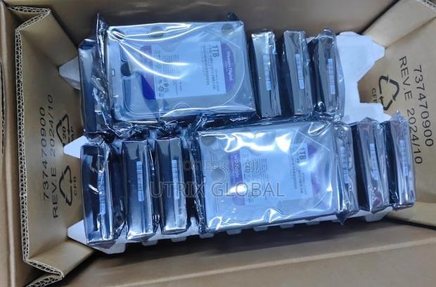 Wd Purple 1tb Hard Drive For Cctv Dvr And Nvr Recording