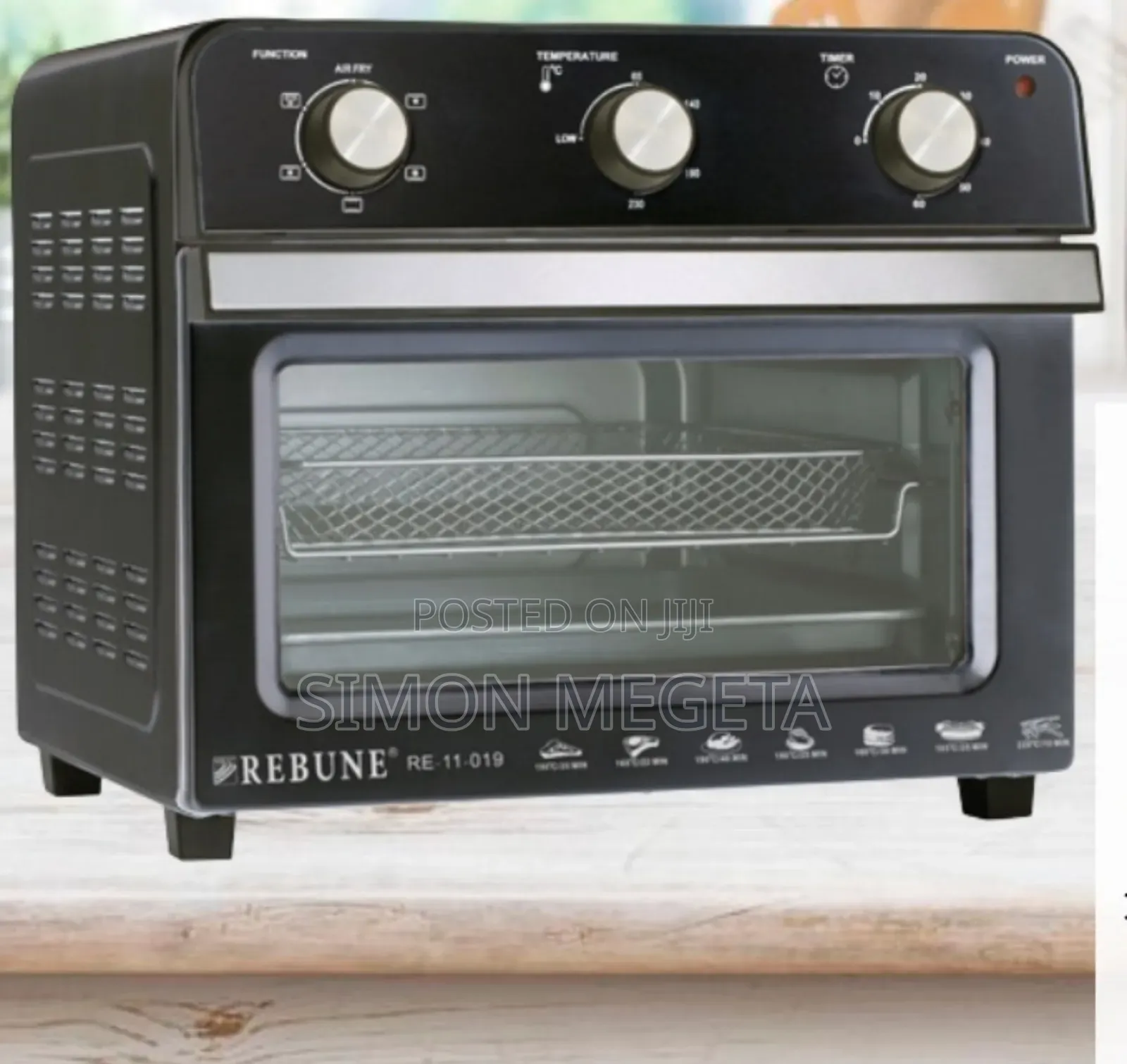 22 Litres Rebune Airfryer Oven