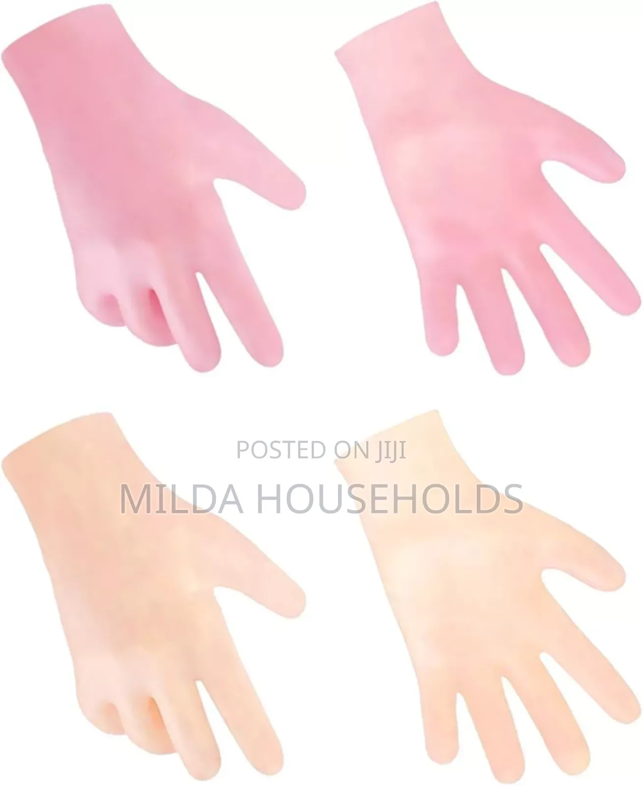 Silicone Moisturised Gloves