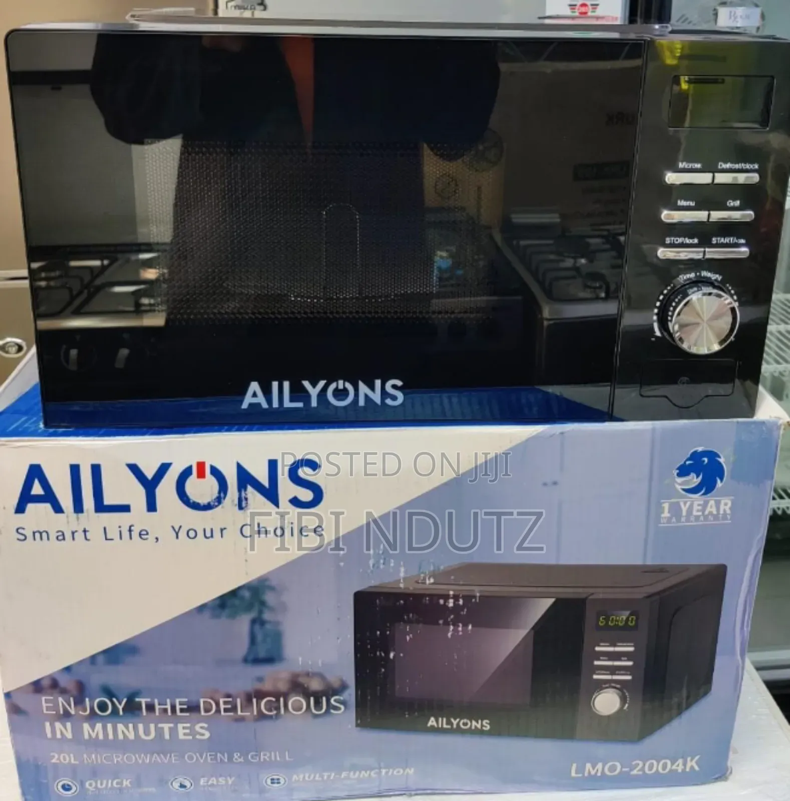 Ailyons Digital Microwave 20l With Grill Lmo-
