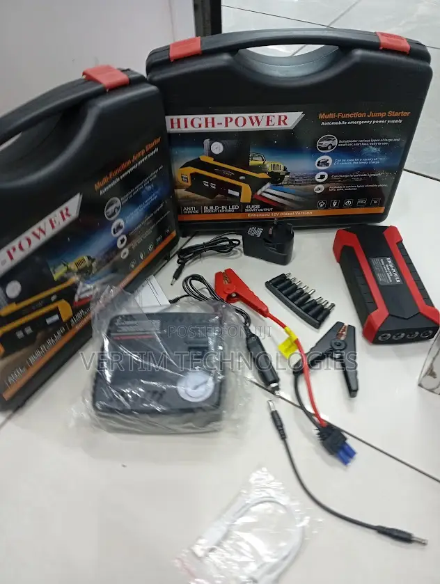 Super Quality High Power 99800mah Jump Starter Tire Inflator