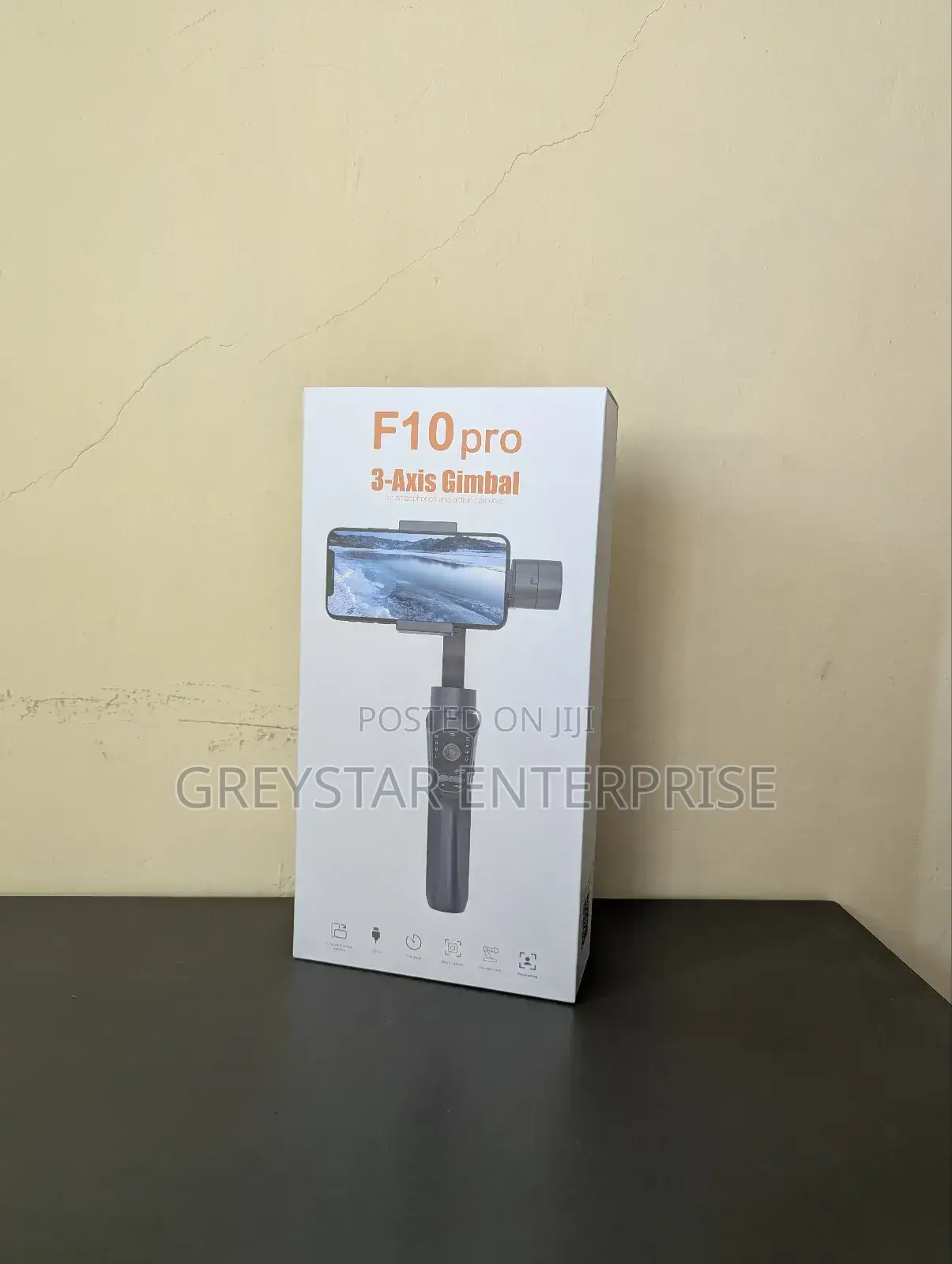 F10 Pro Mobile Phone Gimbal Stabilizer Anti-Shake Videos With Tripod