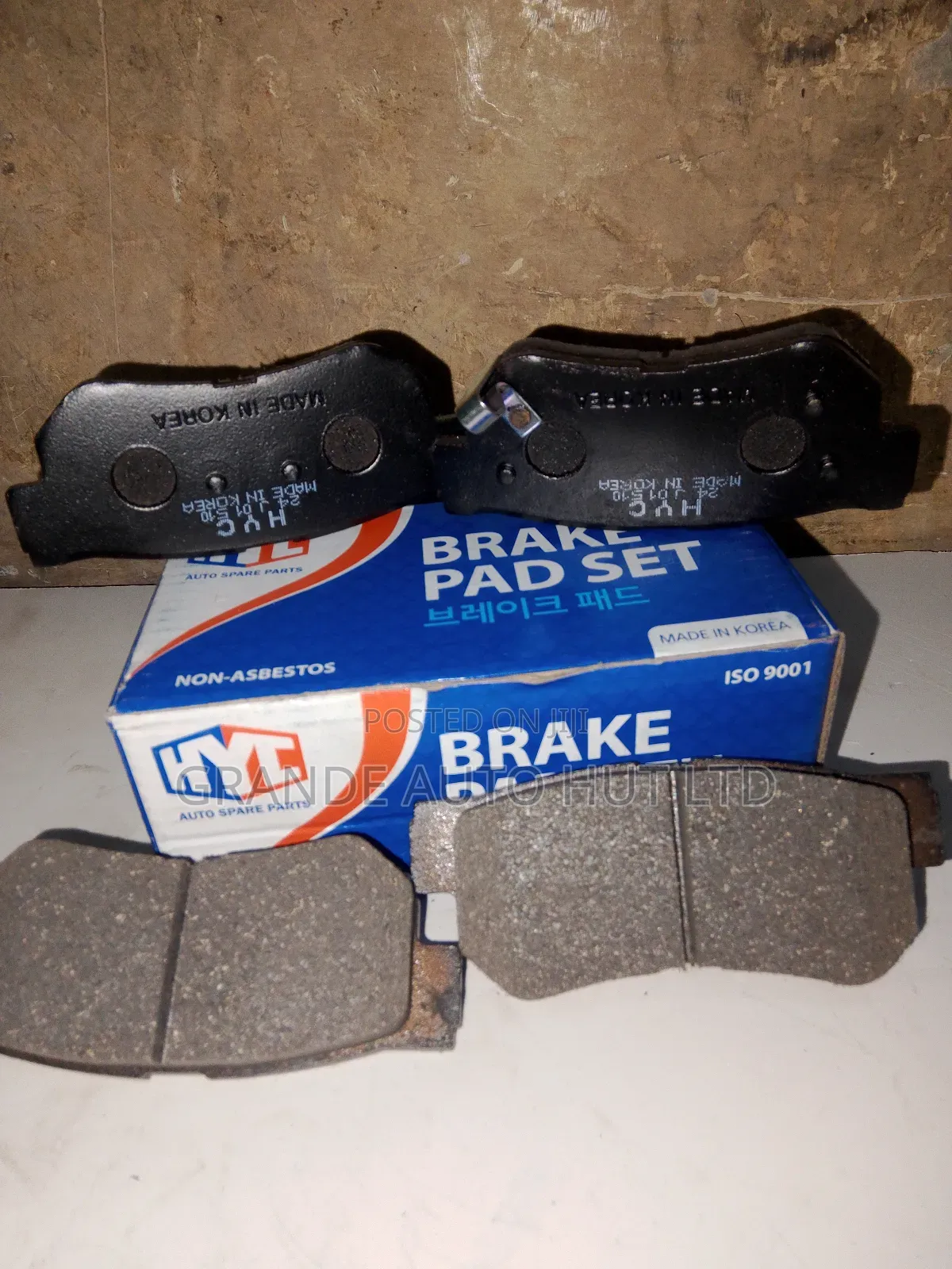 Rear Brake Pads Hyundai Tucson 2007 (Hyc Brand)
