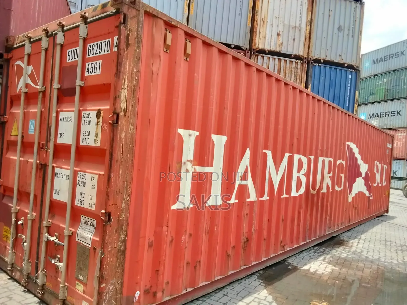 Clean Deal! 40ft Hc Legit Shipping Containers On Offer!