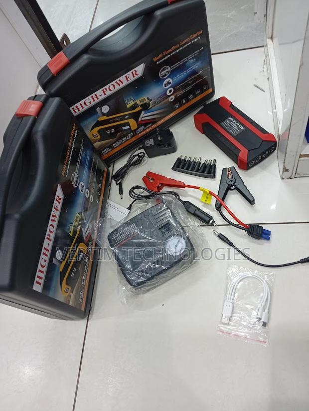 High Durability 99800mah Car Jump Starter Air Compressor Pump