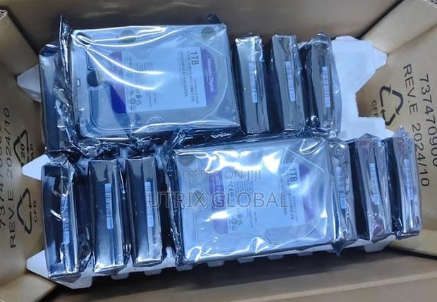 Wd 1tb Surveillance Hard Disk For Cctv Systems Reliable Storage - main view