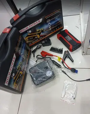 Portable 12v 99800mah Car Jump Starter With Air Compressor Pump