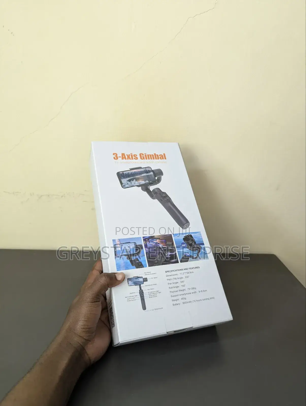Mobile Phone Gimbal Stabilizer Ai Face Tracking F10 Pro 3 Axis