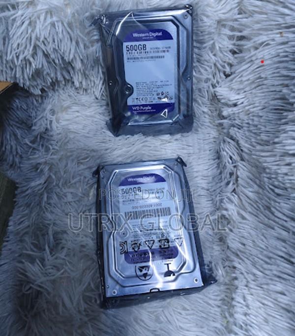Wd Purple 500gb Surveillance Hdd For Security Cameras