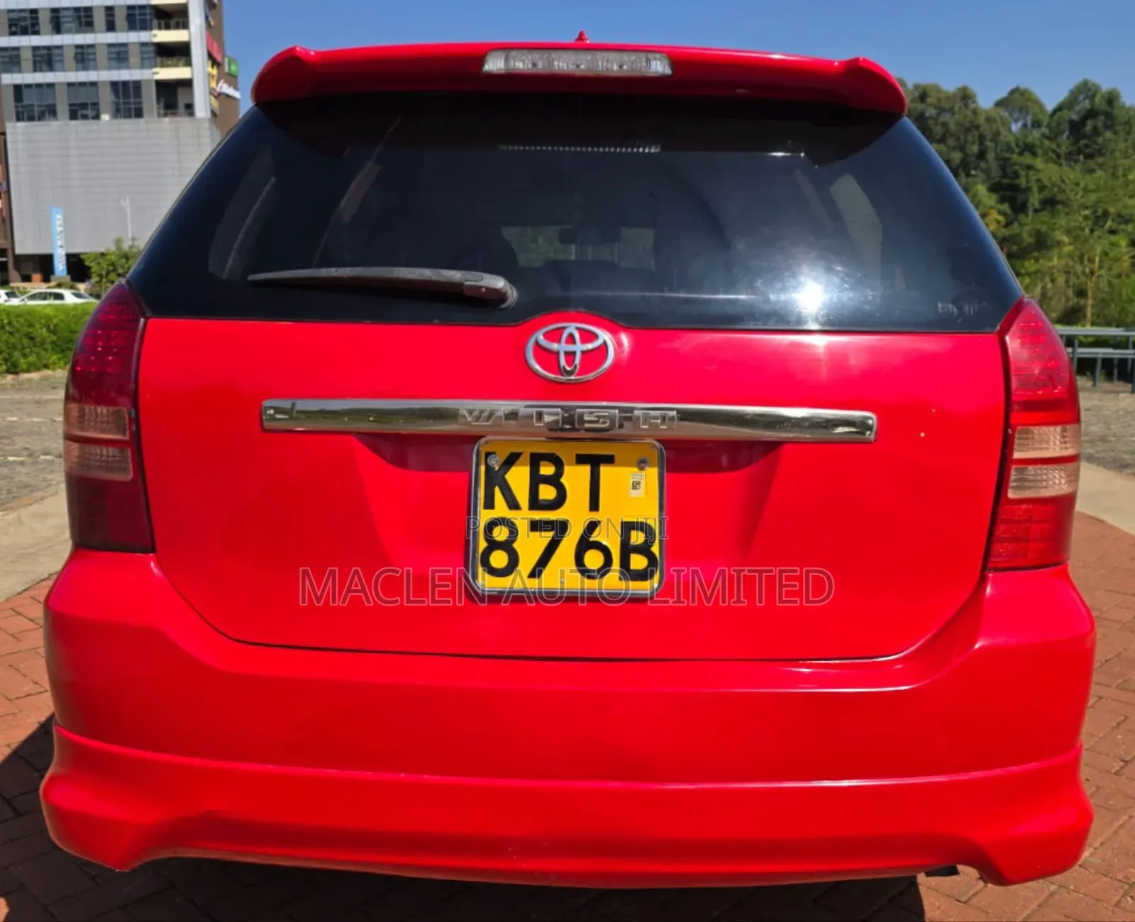 Toyota Wish 2006 Red