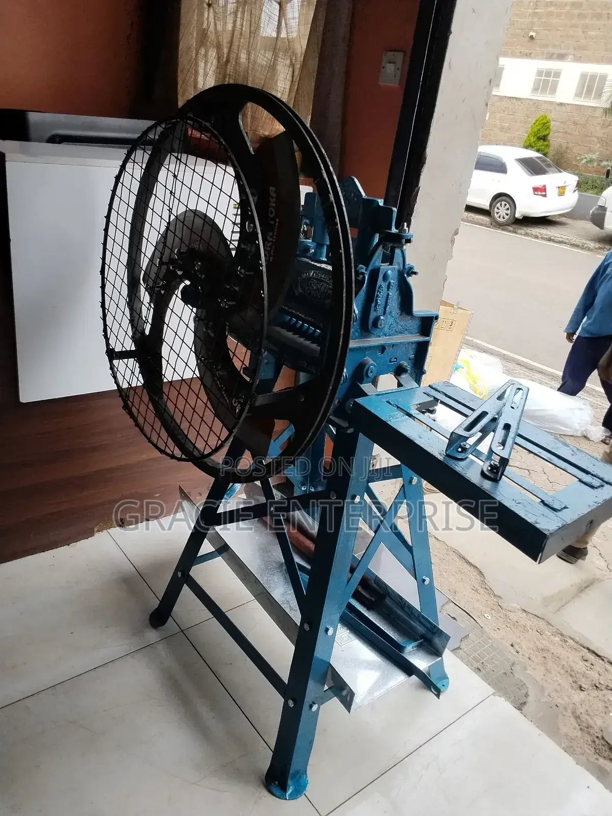 3 Blade Chaff Cutter