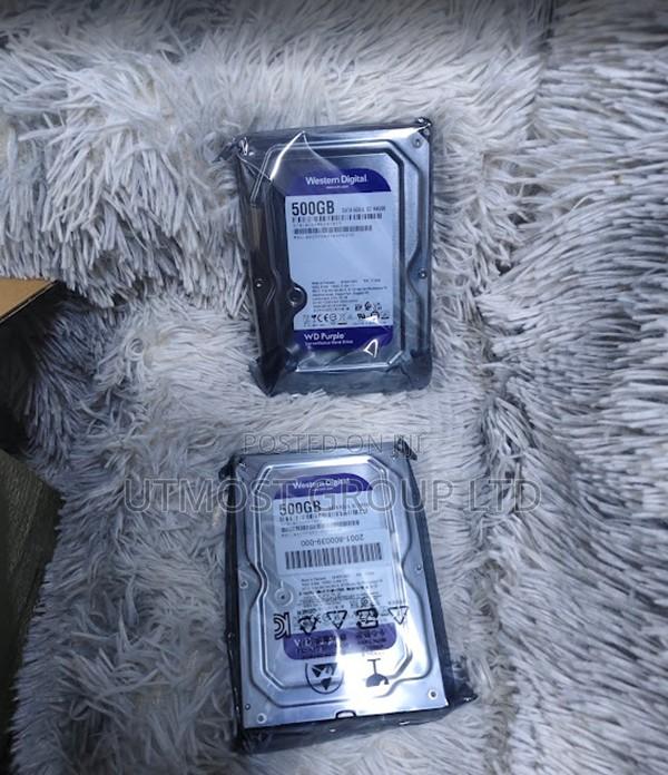 500gb Wd Surveillance HDD for DVR and NVR Cameras