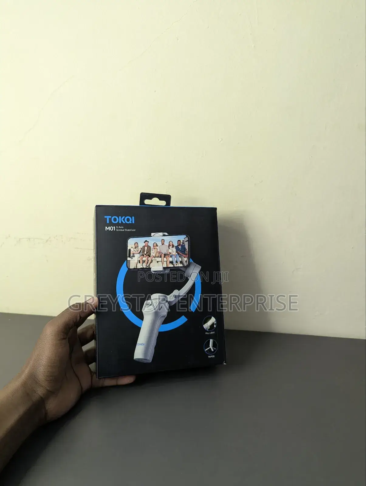 M01 3-Axis Gimbal Stabilizer Anti-Shake Video Footage Foldable Gimbal
