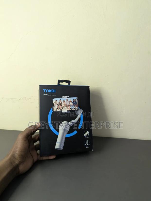 M01 3-Axis Gimbal Stabilizer Anti-Shake Video Footage Foldable Gimbal - thumbnail 2